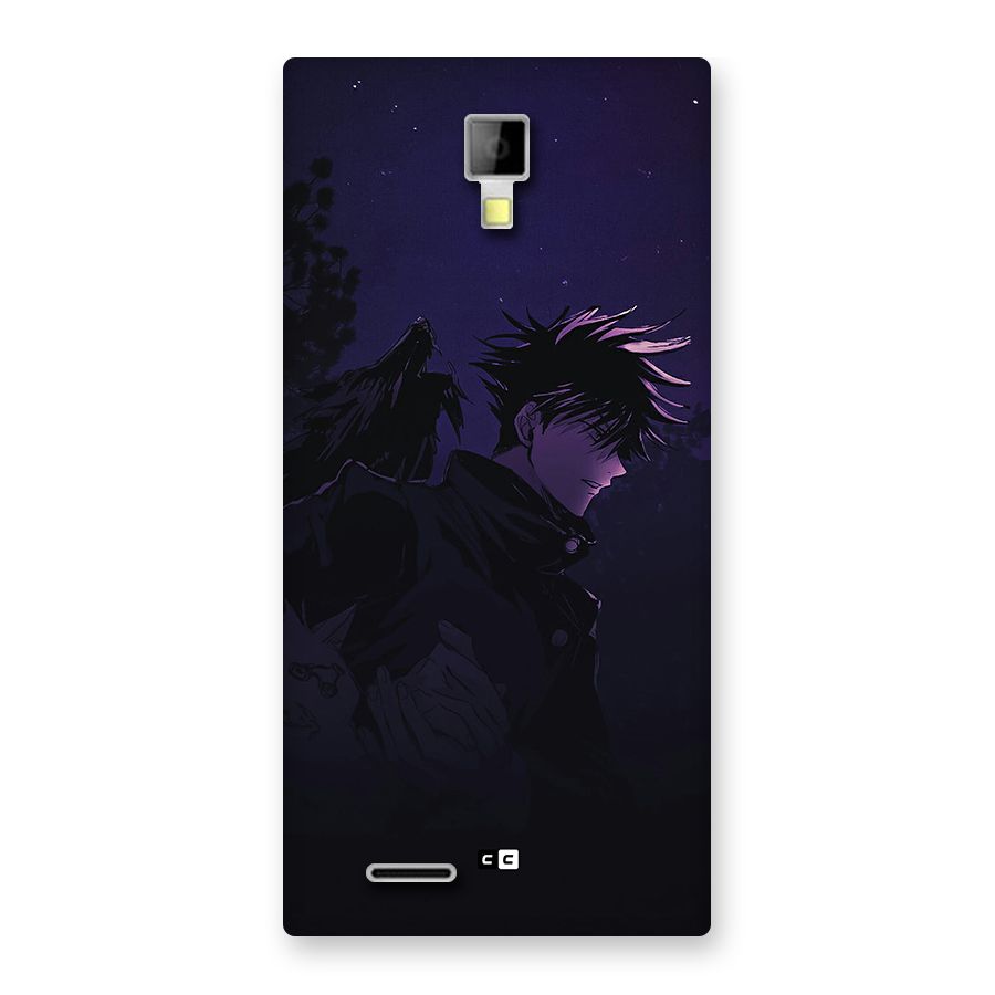 Fushiguro Demon Crows Back Case for Canvas Xpress A99