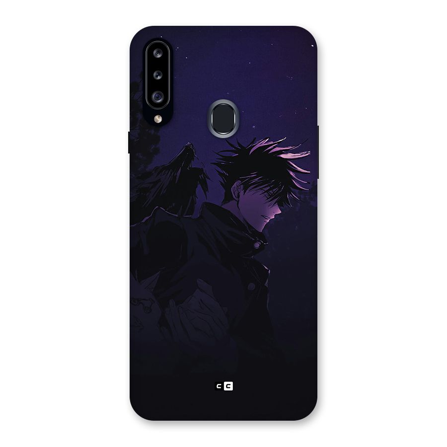 Fushiguro Demon Crows Back Case for Galaxy A20s