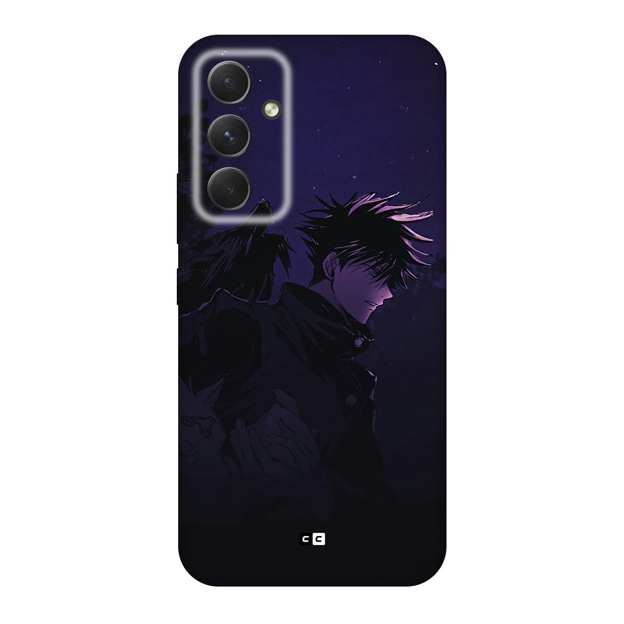 Fushiguro Demon Crows Back Case for Galaxy A54
