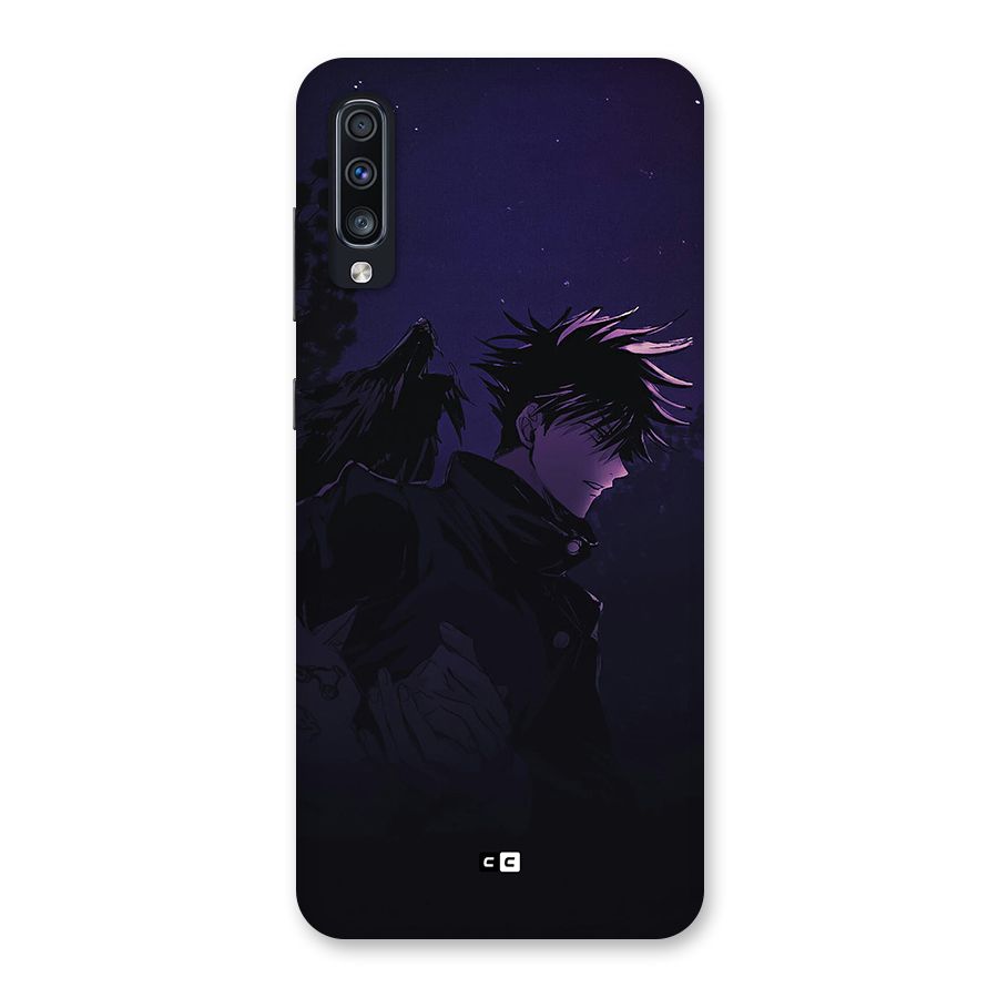 Fushiguro Demon Crows Back Case for Galaxy A70