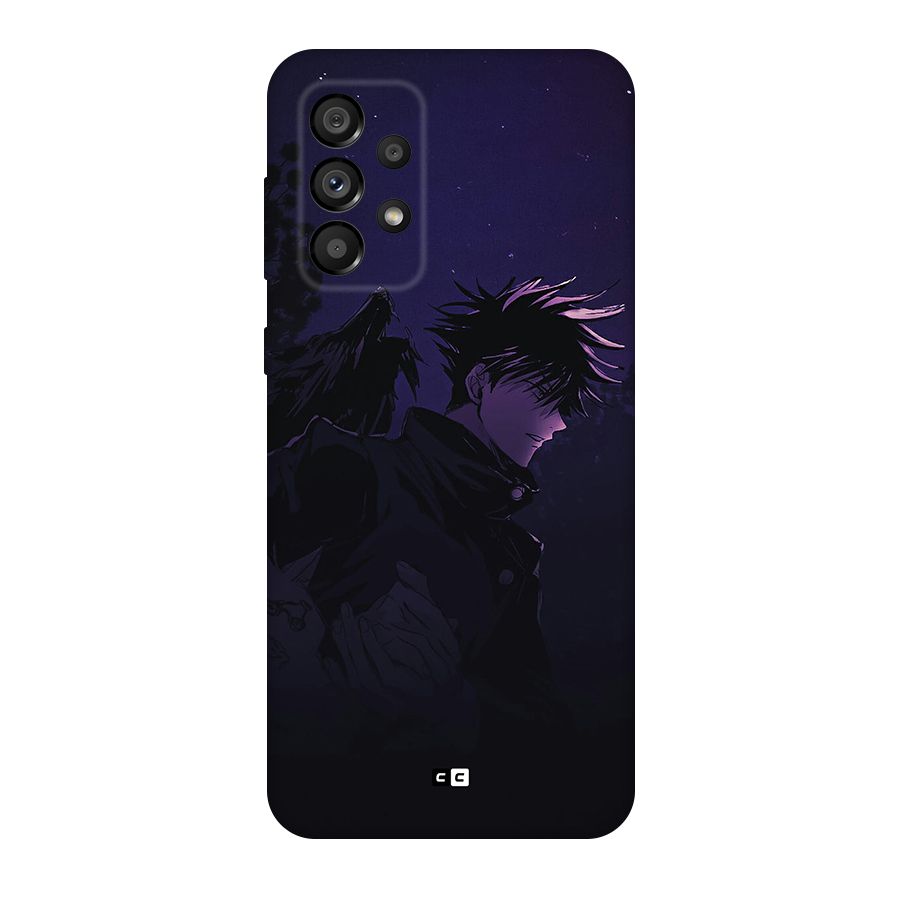 Fushiguro Demon Crows Back Case for Galaxy A73 5G