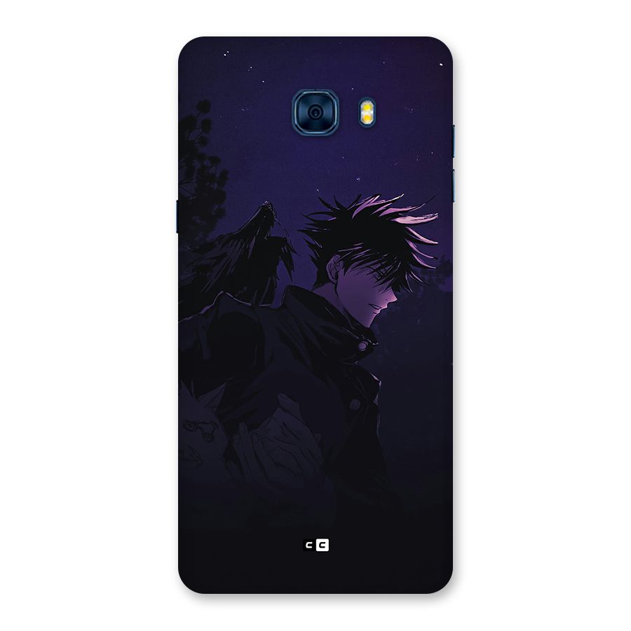 Fushiguro Demon Crows Back Case for Galaxy C7 Pro
