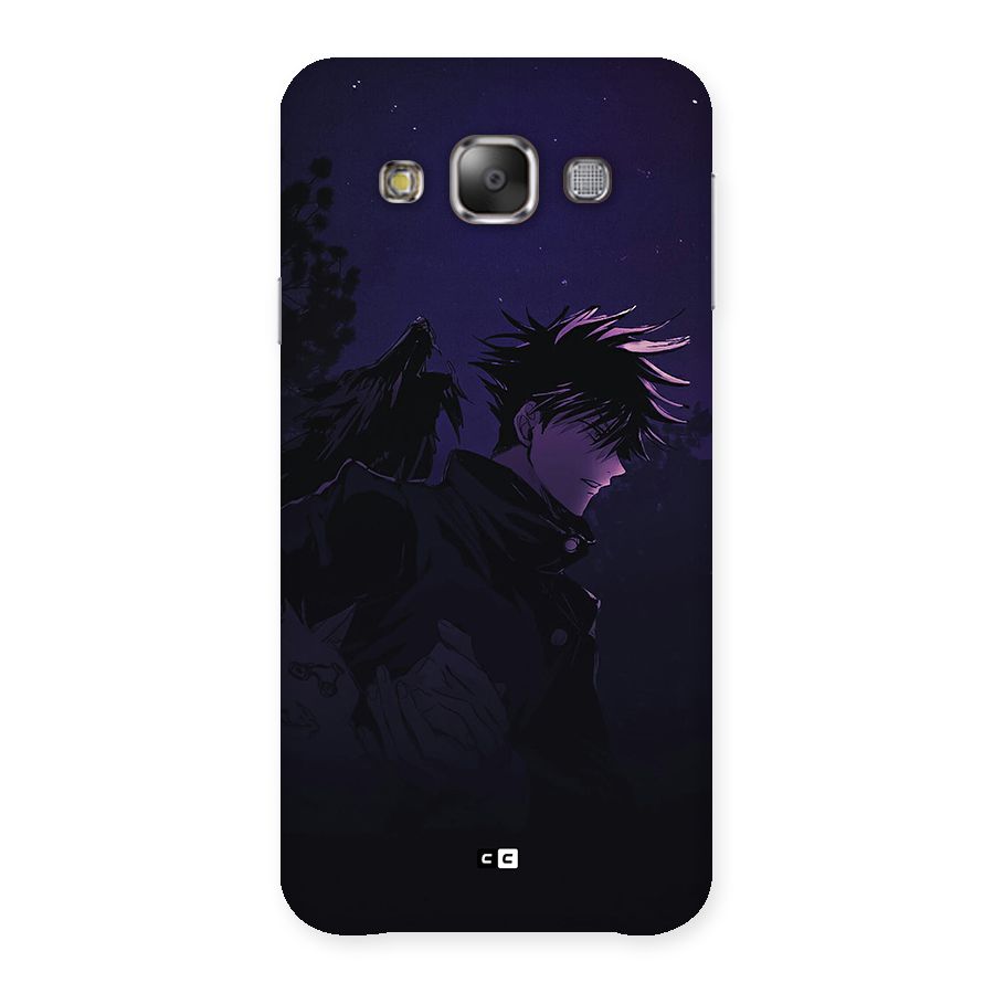 Fushiguro Demon Crows Back Case for Galaxy E7