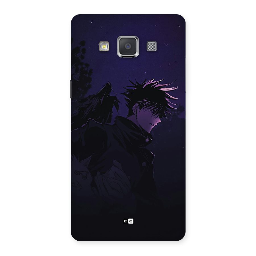 Fushiguro Demon Crows Back Case for Galaxy Grand Max