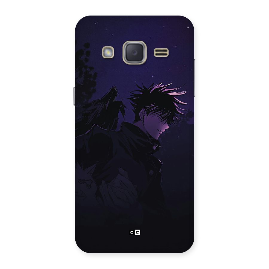 Fushiguro Demon Crows Back Case for Galaxy J2