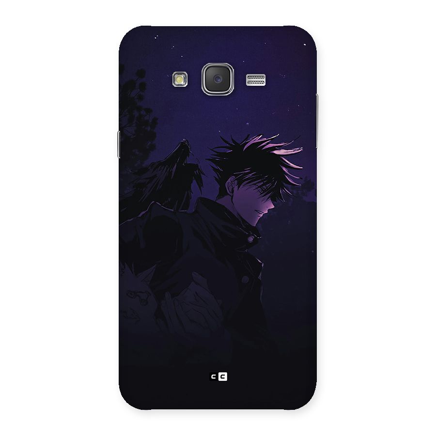 Fushiguro Demon Crows Back Case for Galaxy J7