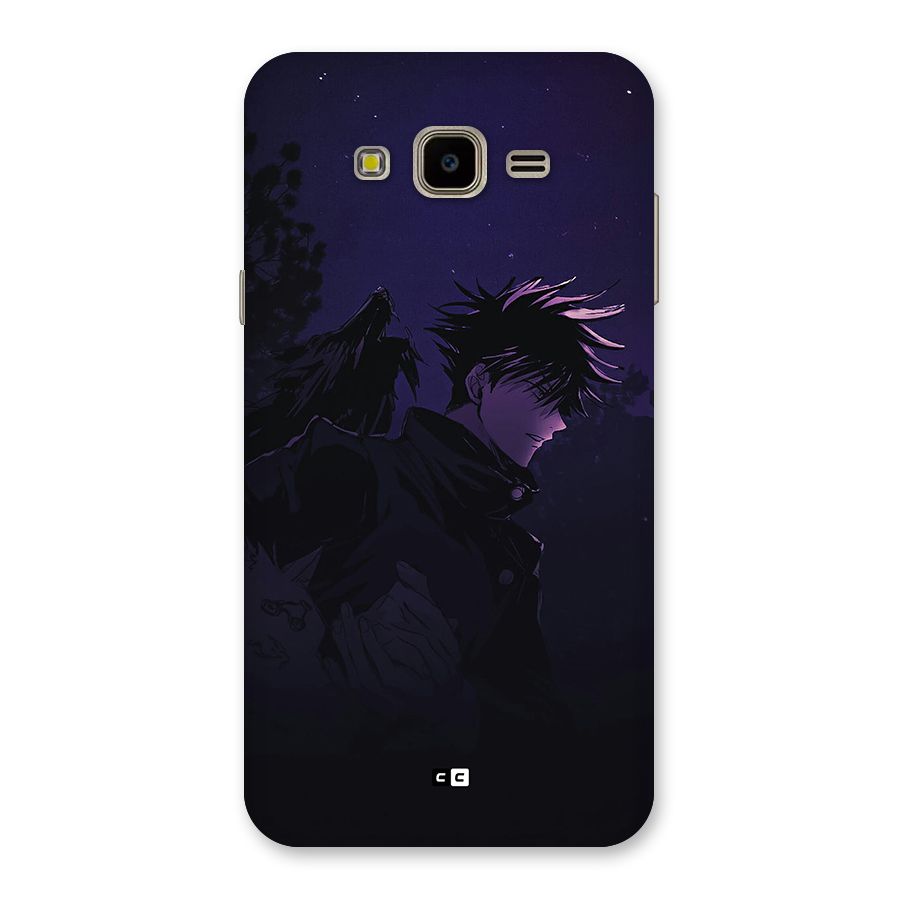 Fushiguro Demon Crows Back Case for Galaxy J7 Nxt