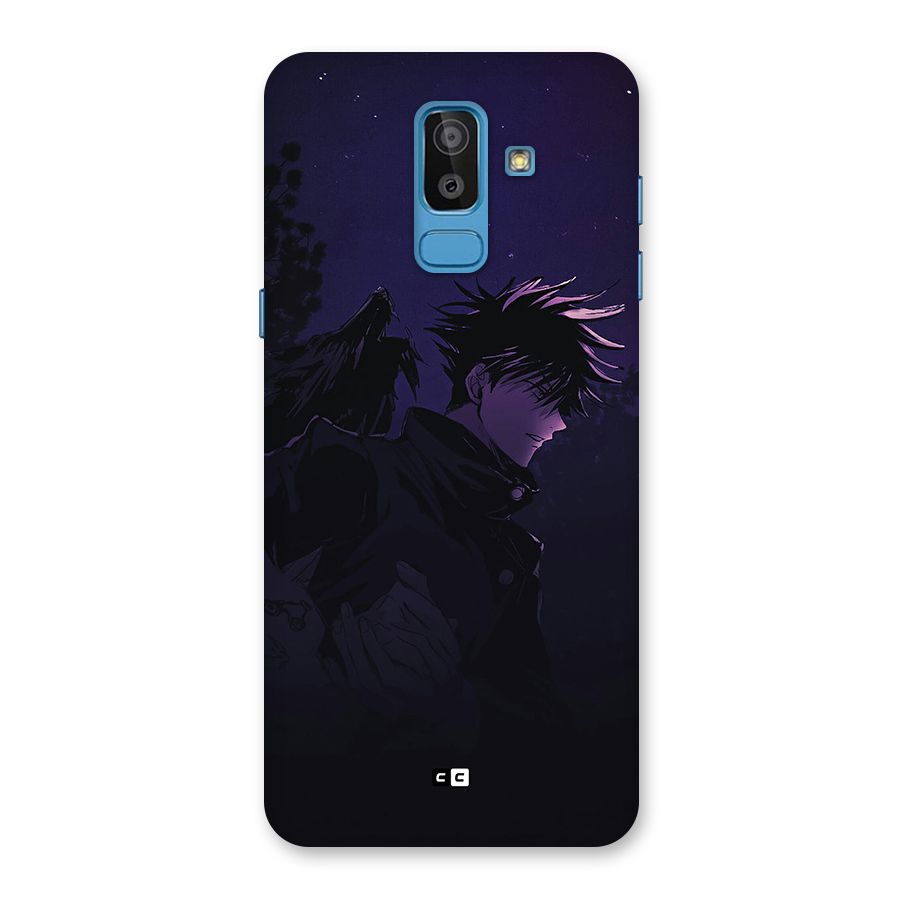 Fushiguro Demon Crows Back Case for Galaxy J8