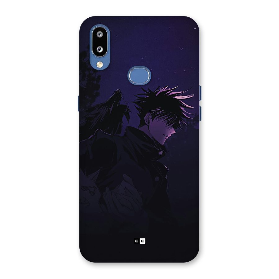 Fushiguro Demon Crows Back Case for Galaxy M01s