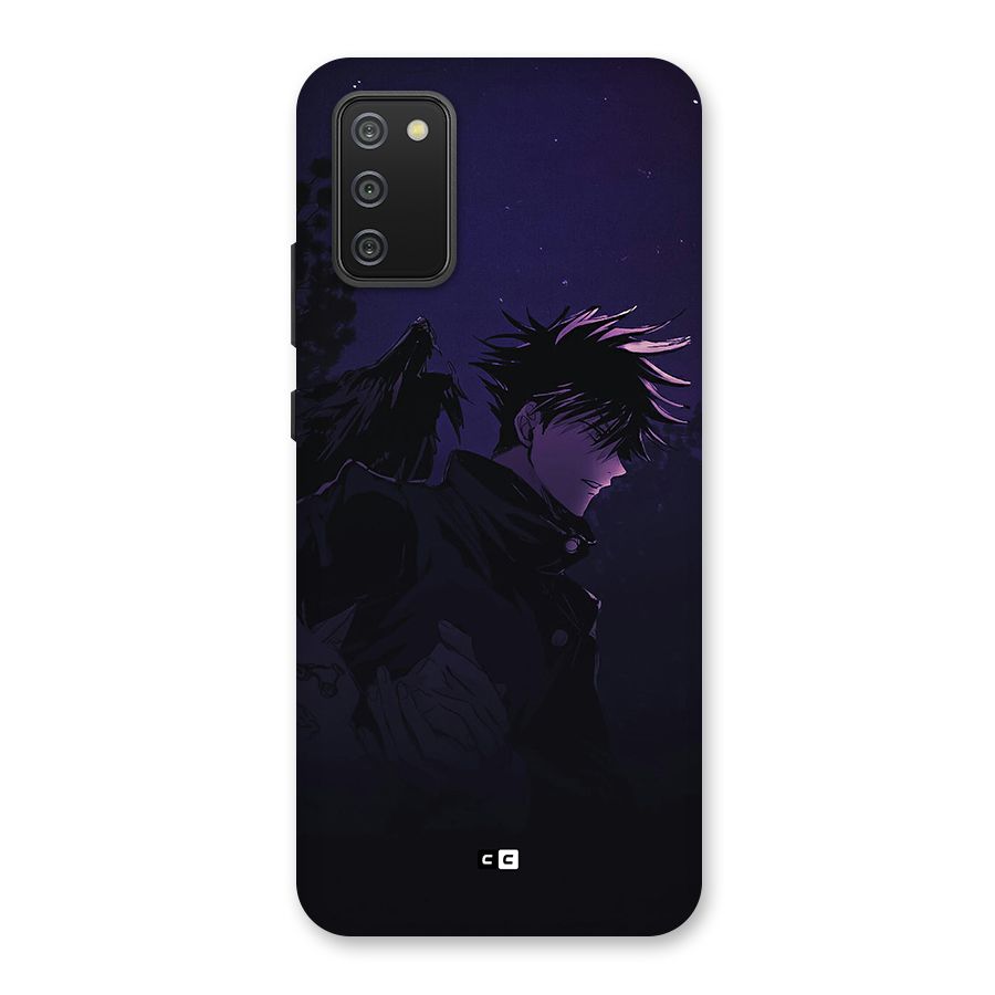 Fushiguro Demon Crows Back Case for Galaxy M02s