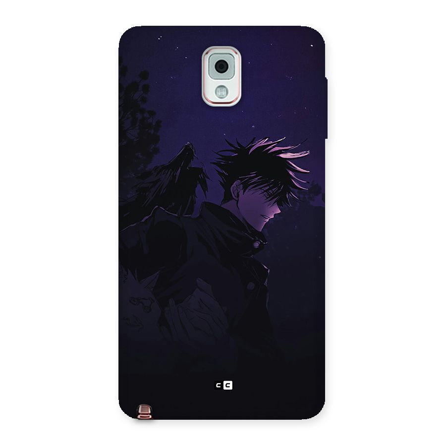 Fushiguro Demon Crows Back Case for Galaxy Note 3