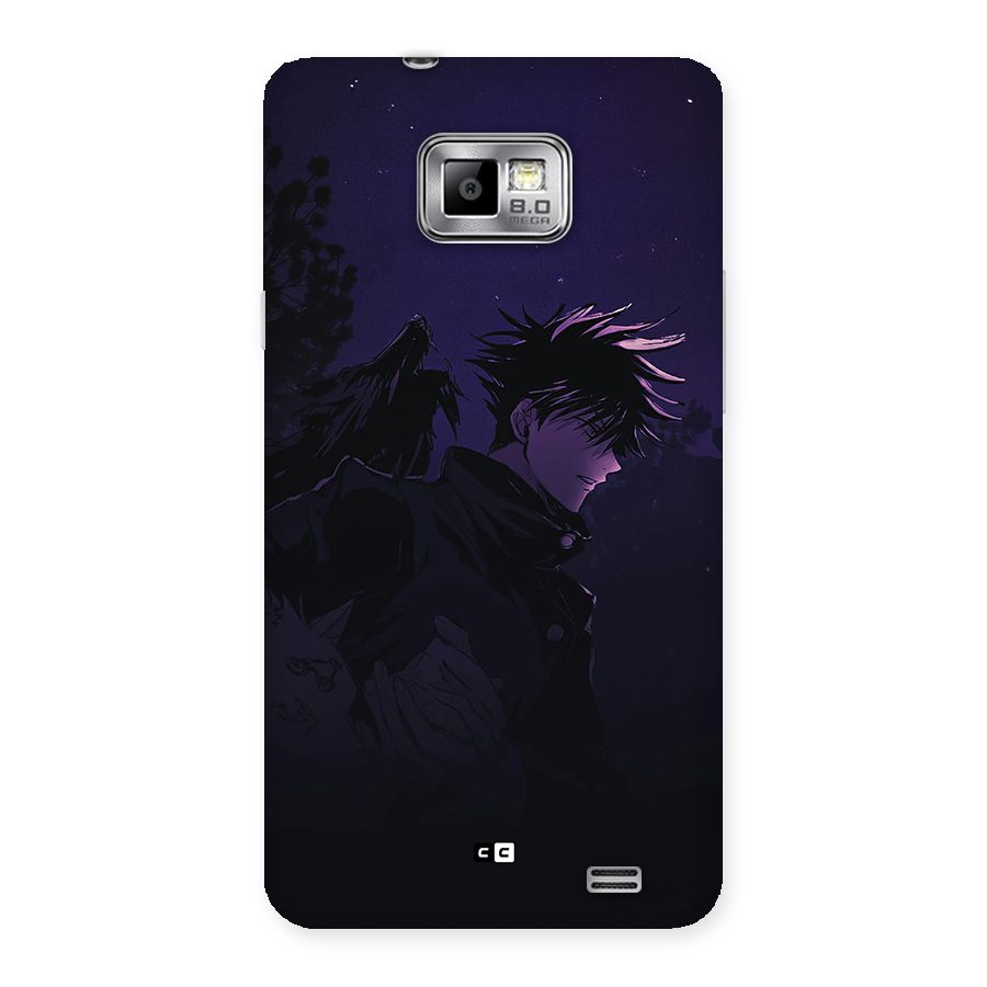 Fushiguro Demon Crows Back Case for Galaxy S2