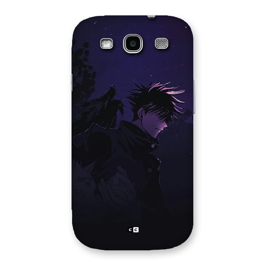 Fushiguro Demon Crows Back Case for Galaxy S3