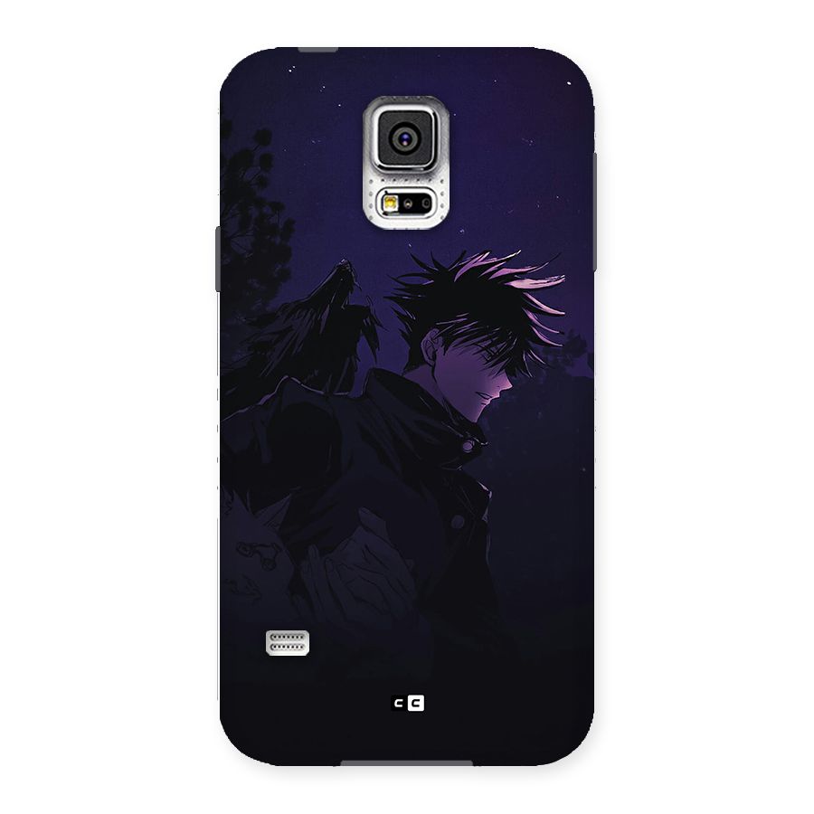 Fushiguro Demon Crows Back Case for Galaxy S5