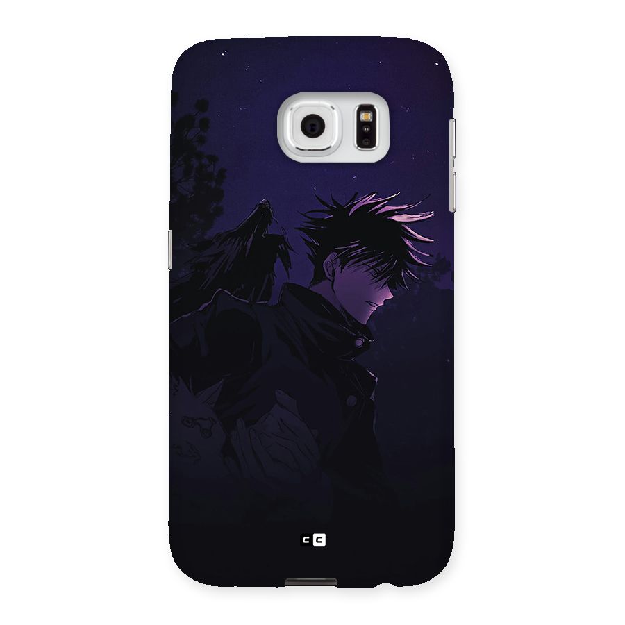 Fushiguro Demon Crows Back Case for Galaxy S6