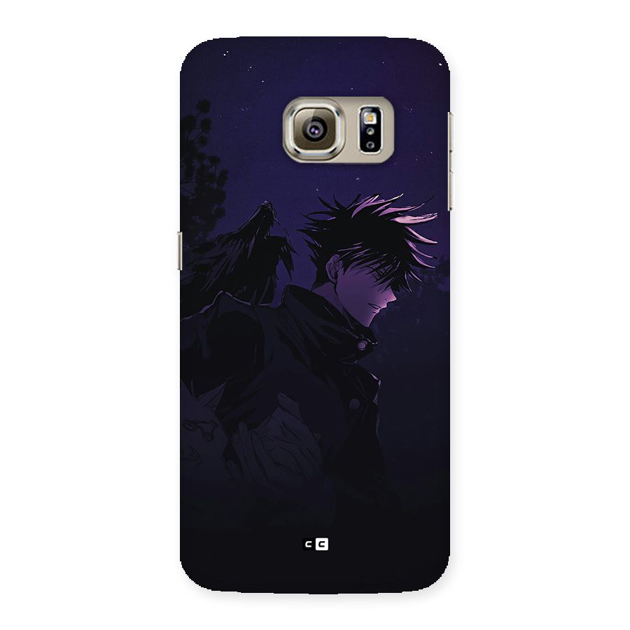 Fushiguro Demon Crows Back Case for Galaxy S6 edge