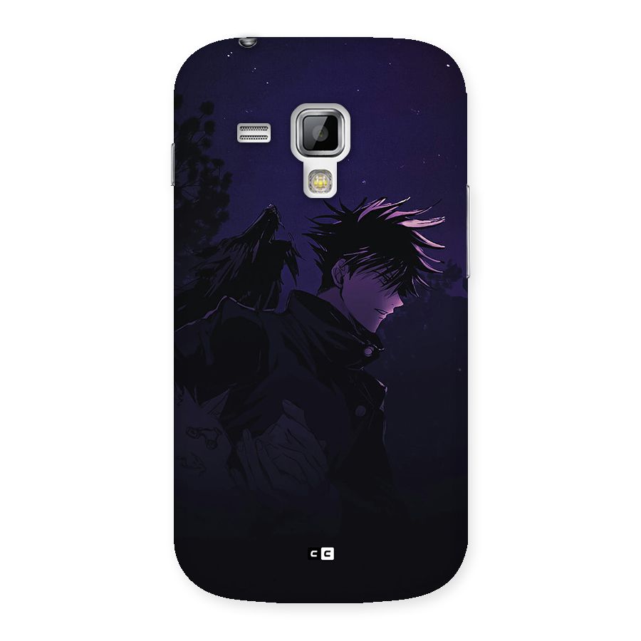 Fushiguro Demon Crows Back Case for Galaxy S Duos