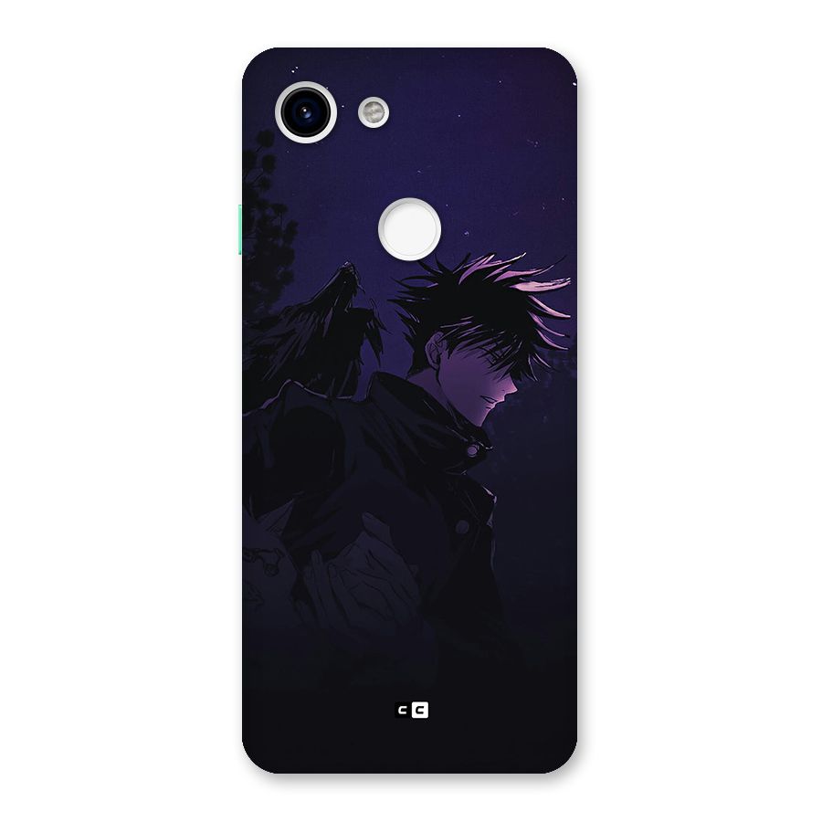Fushiguro Demon Crows Back Case for Google Pixel 3