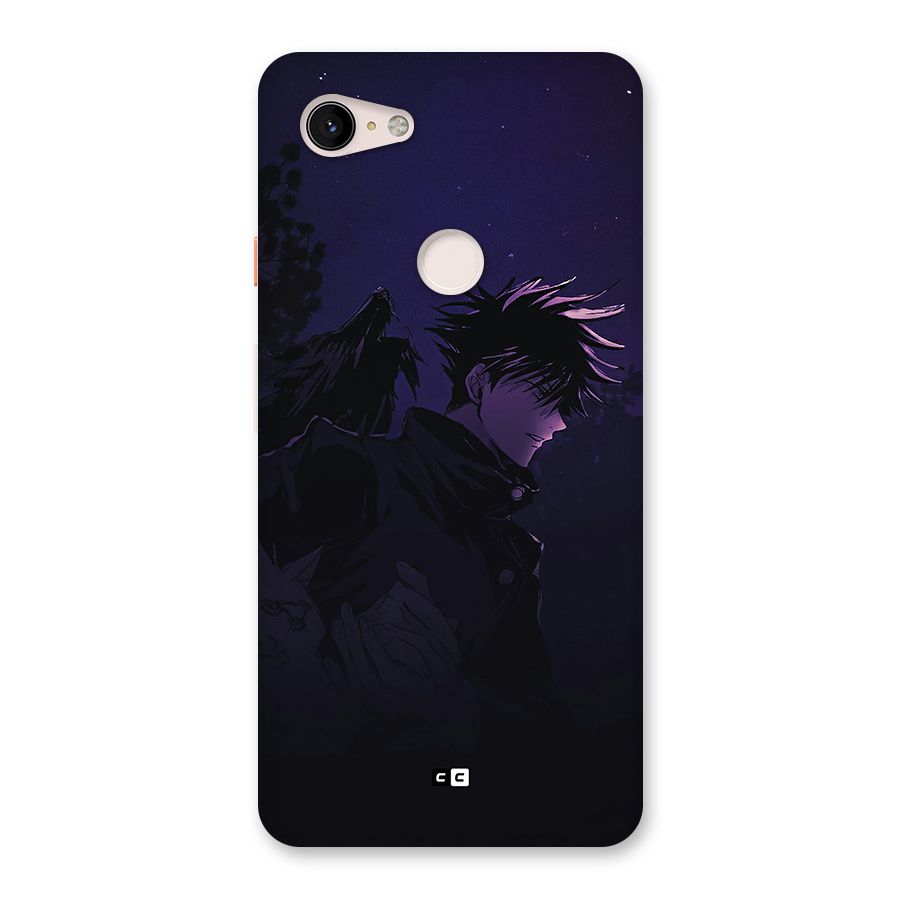 Fushiguro Demon Crows Back Case for Google Pixel 3 XL