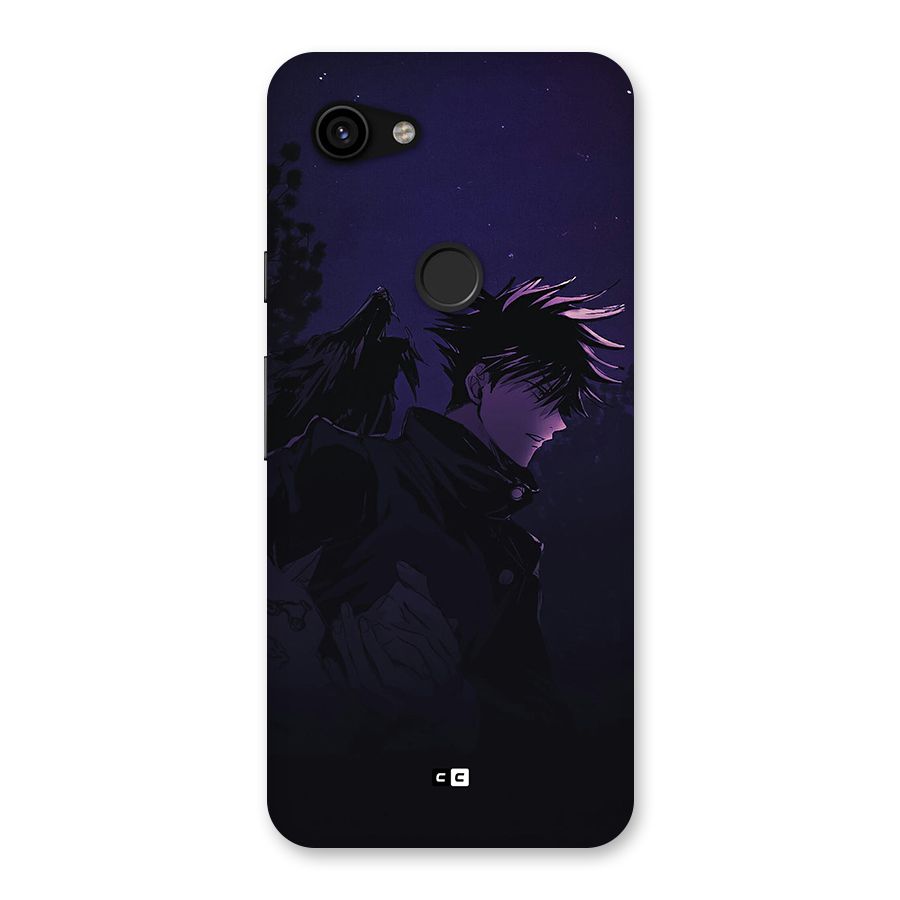 Fushiguro Demon Crows Back Case for Google Pixel 3a