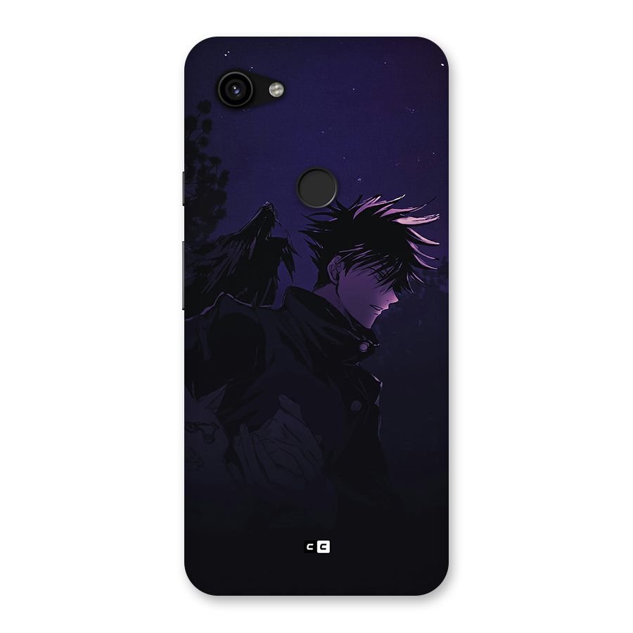 Fushiguro Demon Crows Back Case for Google Pixel 3a XL