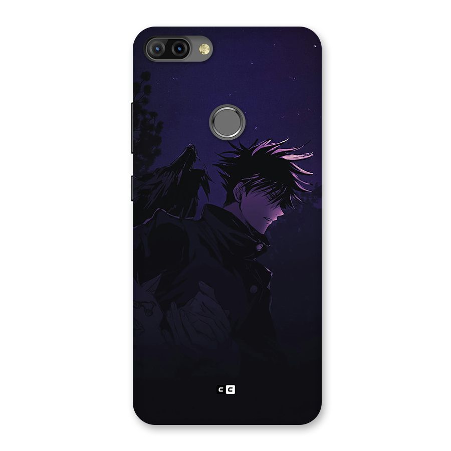 Fushiguro Demon Crows Back Case for Infinix Hot 6 Pro