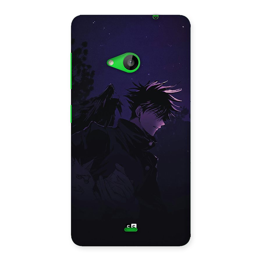 Fushiguro Demon Crows Back Case for Lumia 535