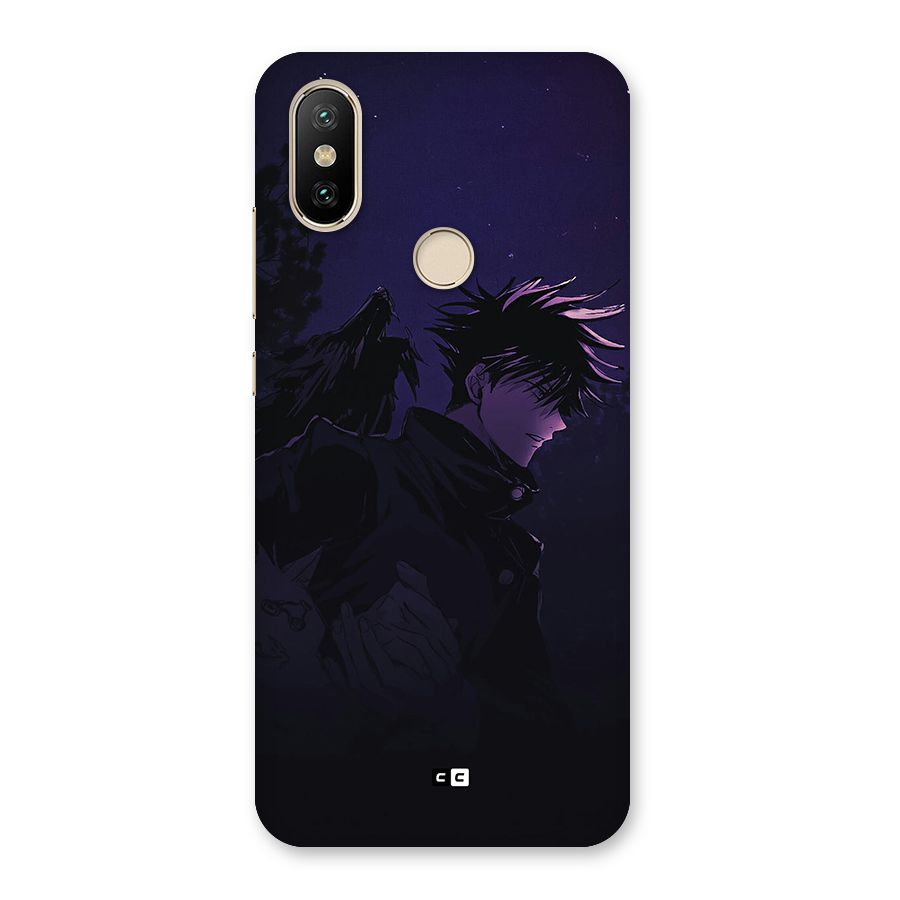 Fushiguro Demon Crows Back Case for Mi A2