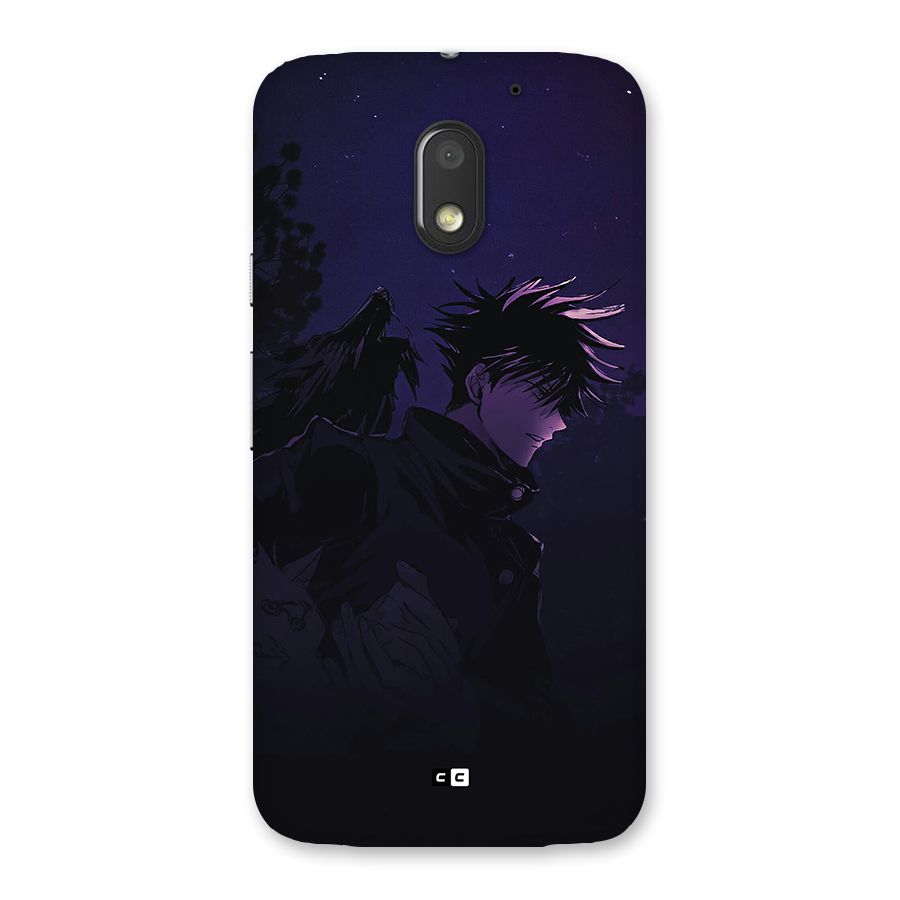 Fushiguro Demon Crows Back Case for Moto E3 Power