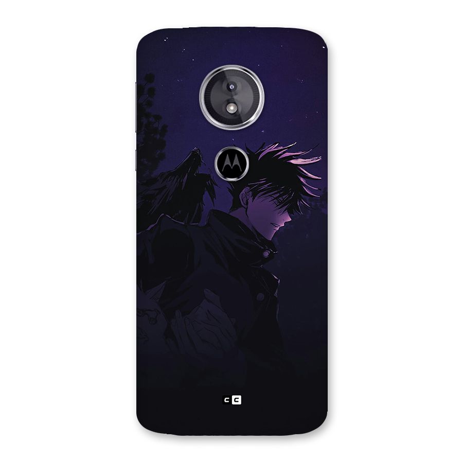 Fushiguro Demon Crows Back Case for Moto E5