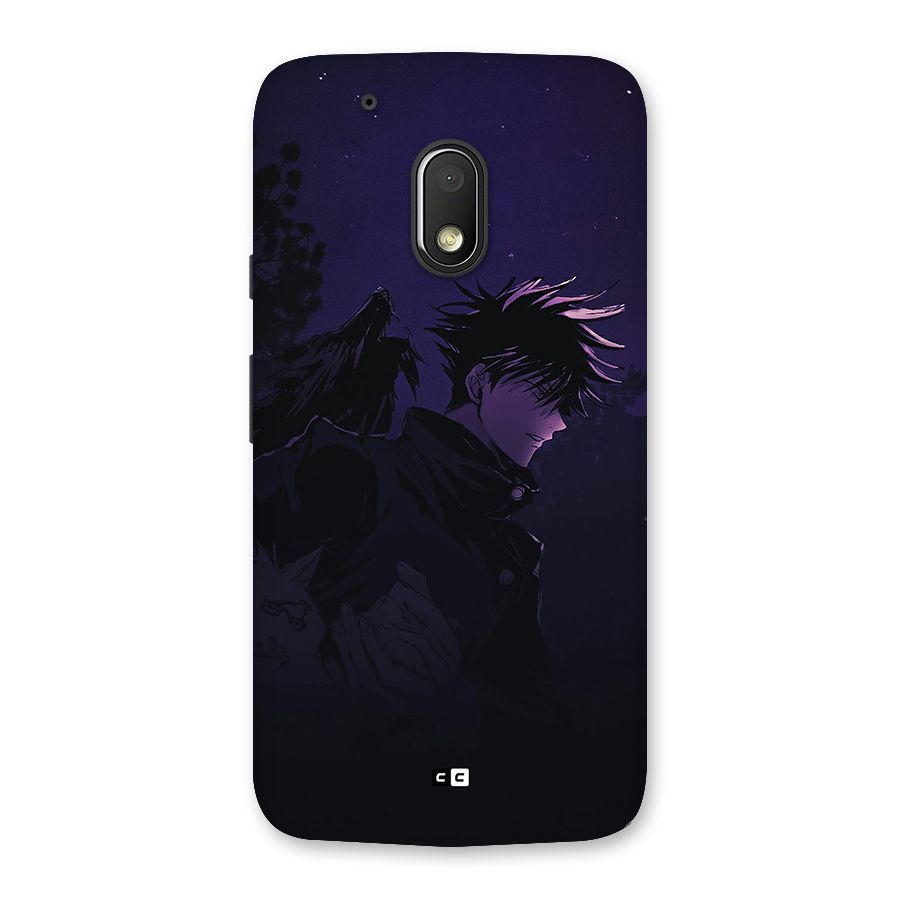 Fushiguro Demon Crows Back Case for Moto G4 Play