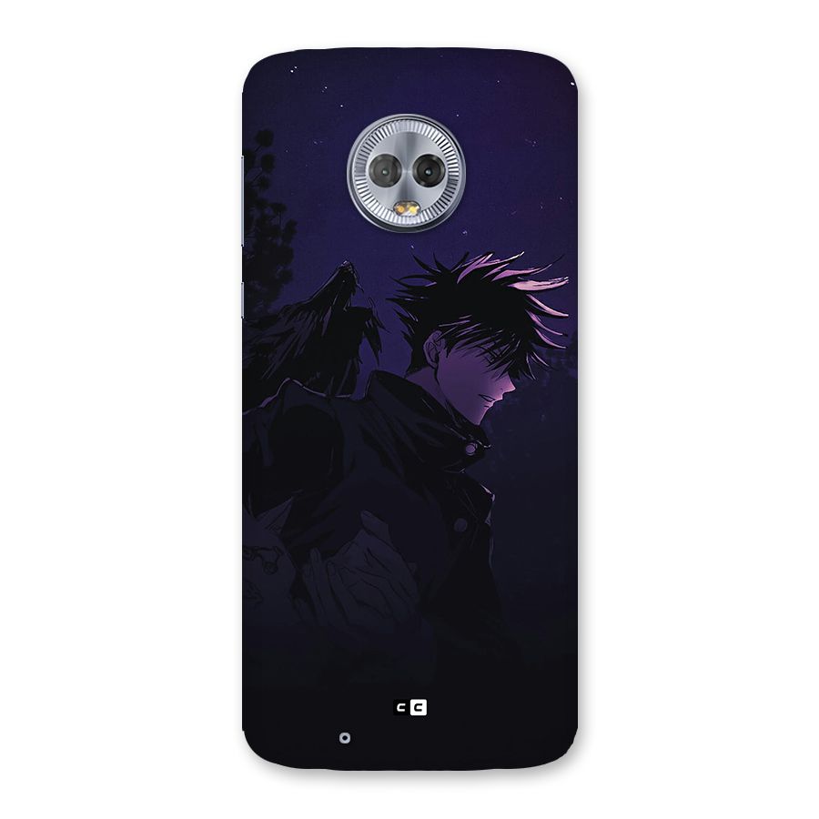 Fushiguro Demon Crows Back Case for Moto G6
