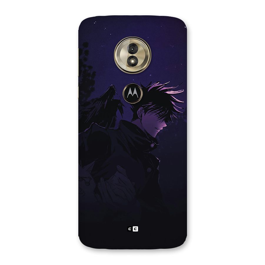 Fushiguro Demon Crows Back Case for Moto G6 Play