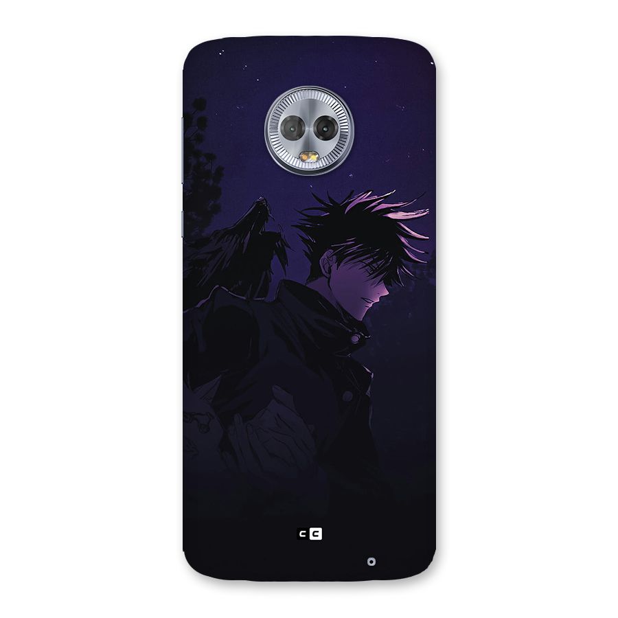 Fushiguro Demon Crows Back Case for Moto G6 Plus