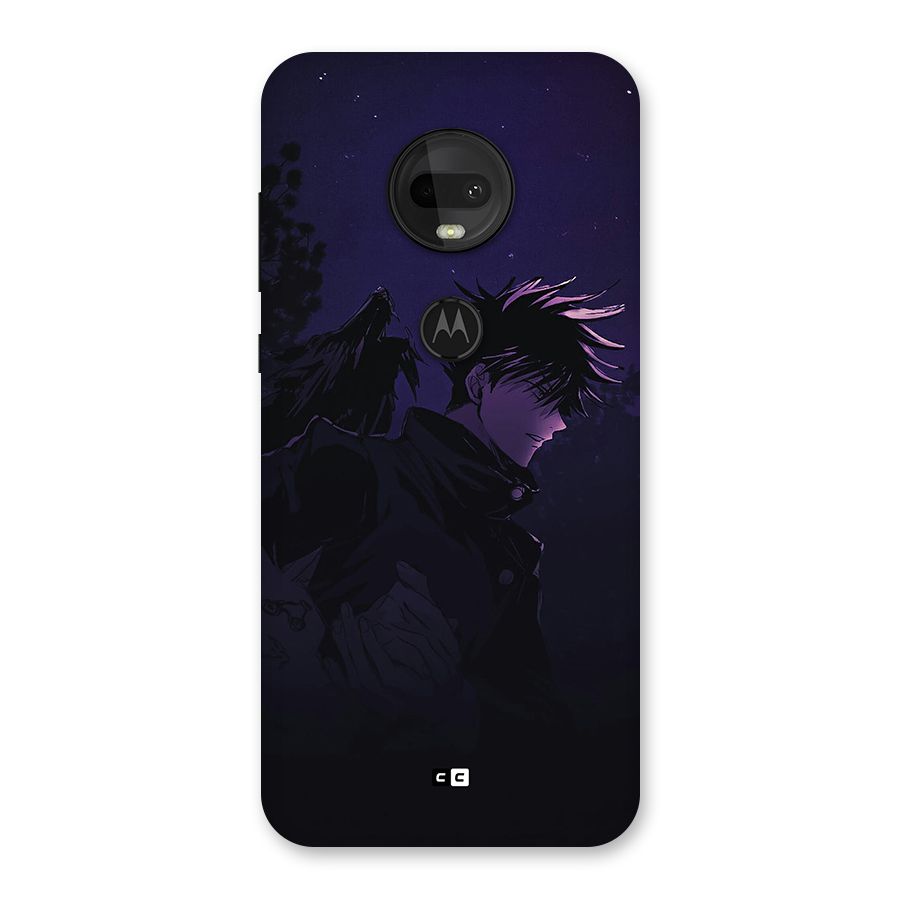 Fushiguro Demon Crows Back Case for Moto G7