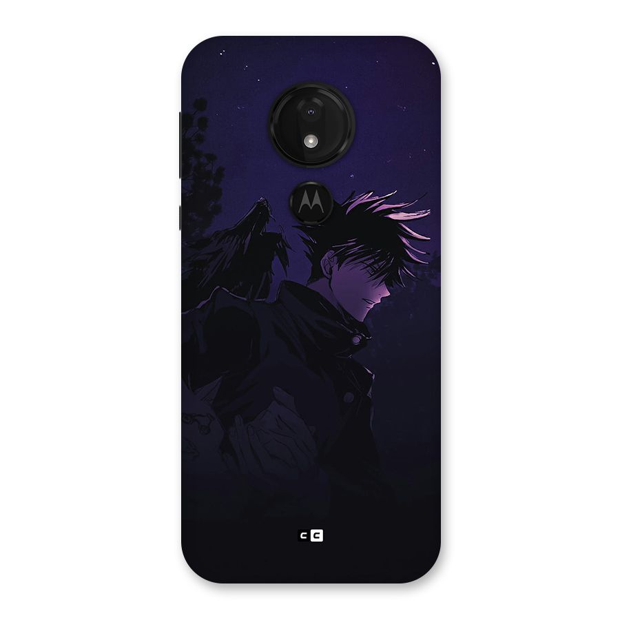 Fushiguro Demon Crows Back Case for Moto G7 Power