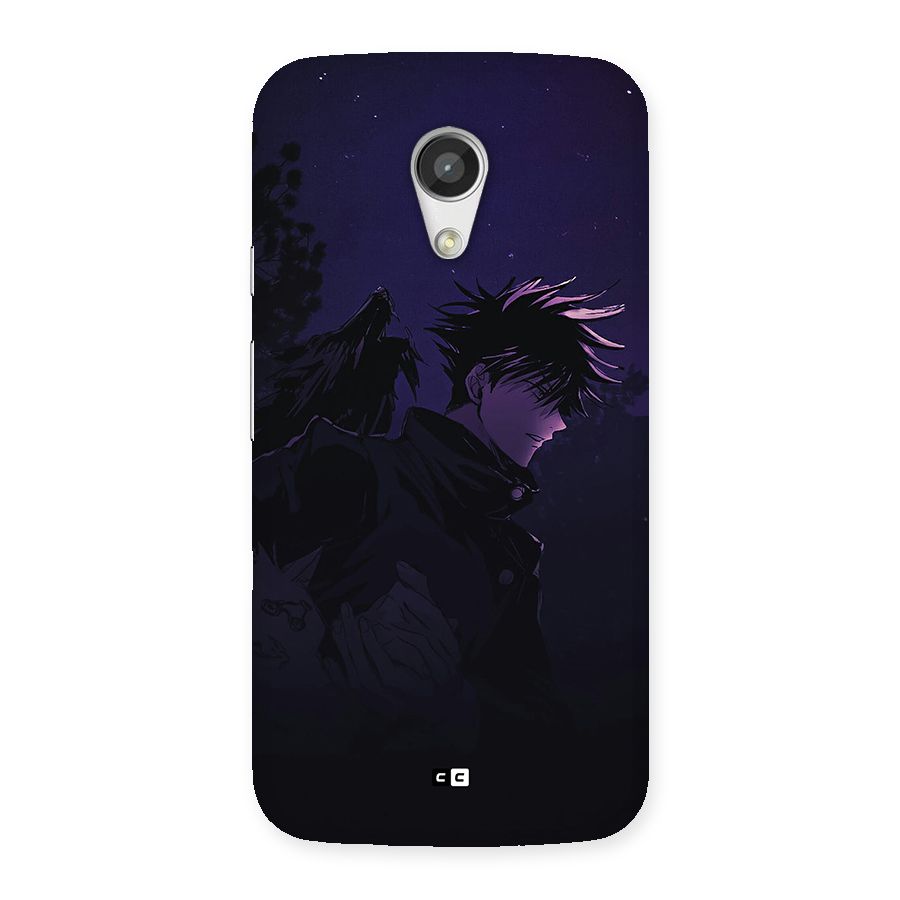 Fushiguro Demon Crows Back Case for Moto G 2nd Gen