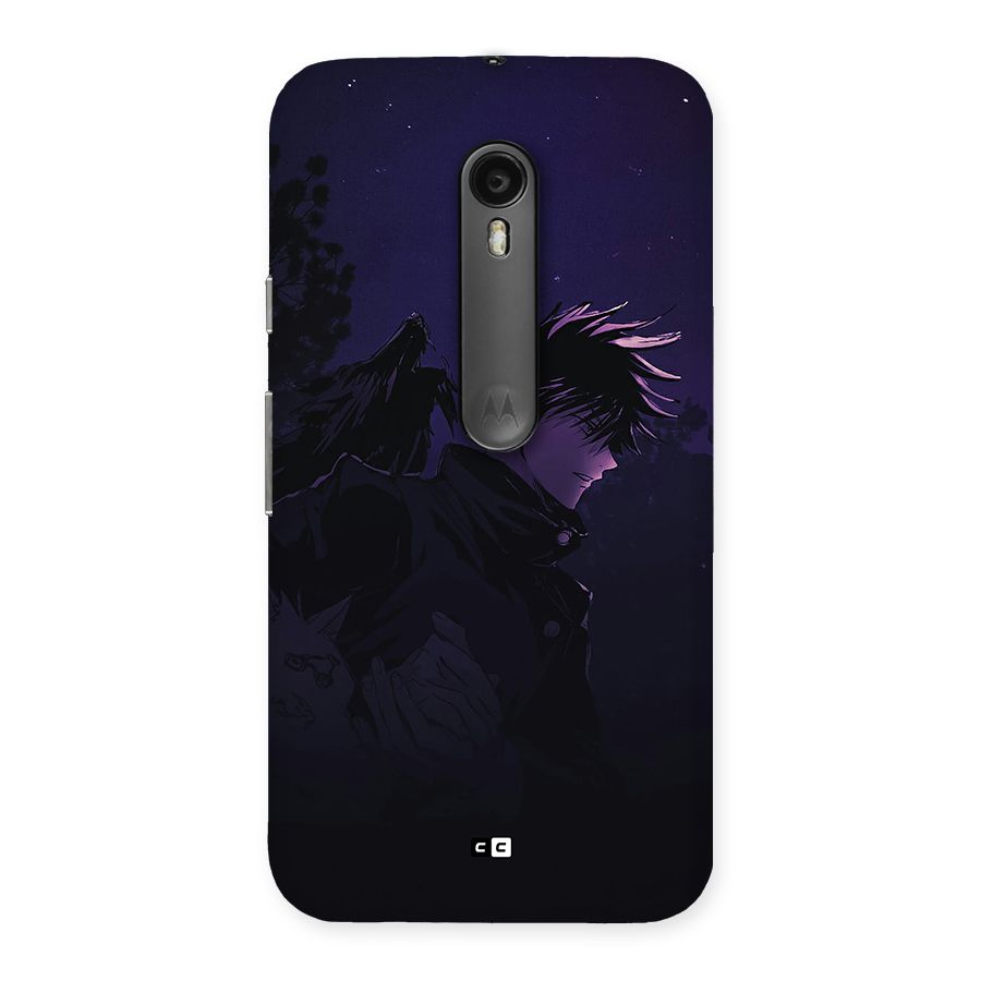 Fushiguro Demon Crows Back Case for Moto G Turbo
