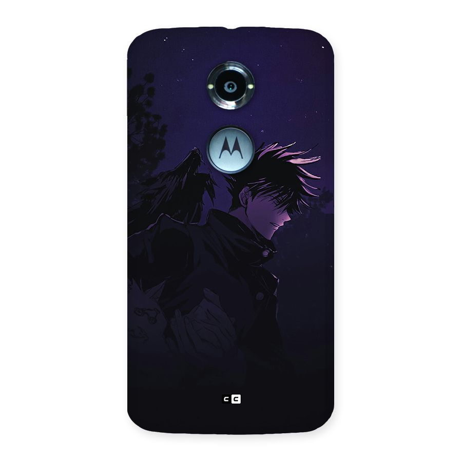 Fushiguro Demon Crows Back Case for Moto X2