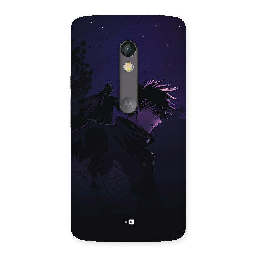 Fushiguro Demon Crows Back Case for Moto X Play