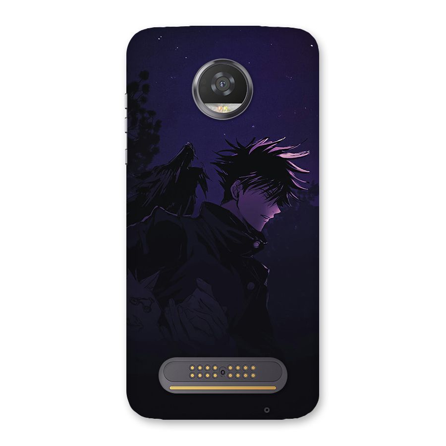 Fushiguro Demon Crows Back Case for Moto Z2 Play