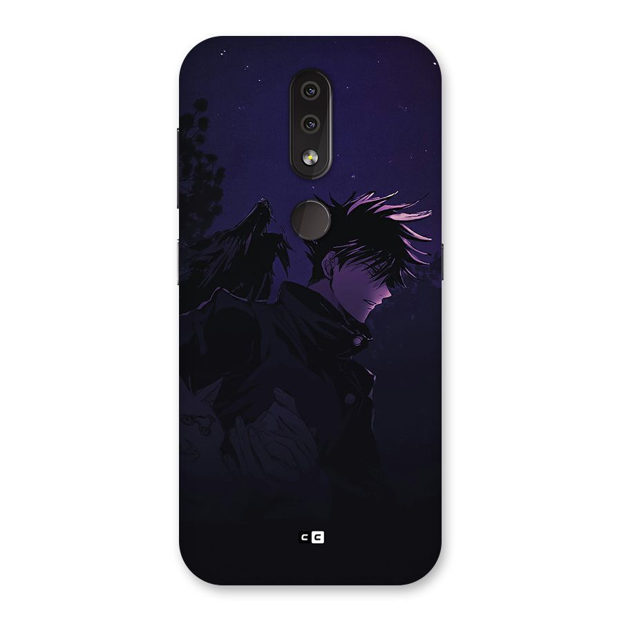 Fushiguro Demon Crows Back Case for Nokia 4.2