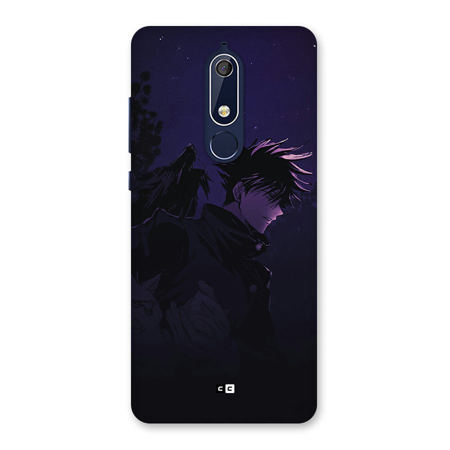 Fushiguro Demon Crows Back Case for Nokia 5.1