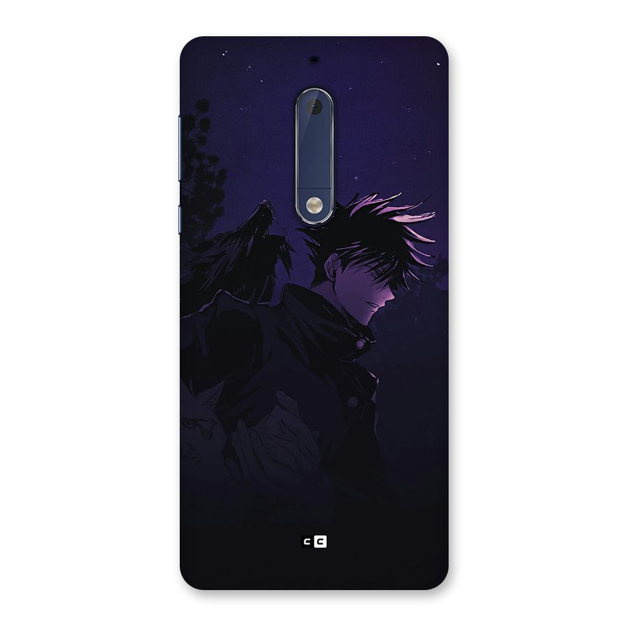 Fushiguro Demon Crows Back Case for Nokia 5