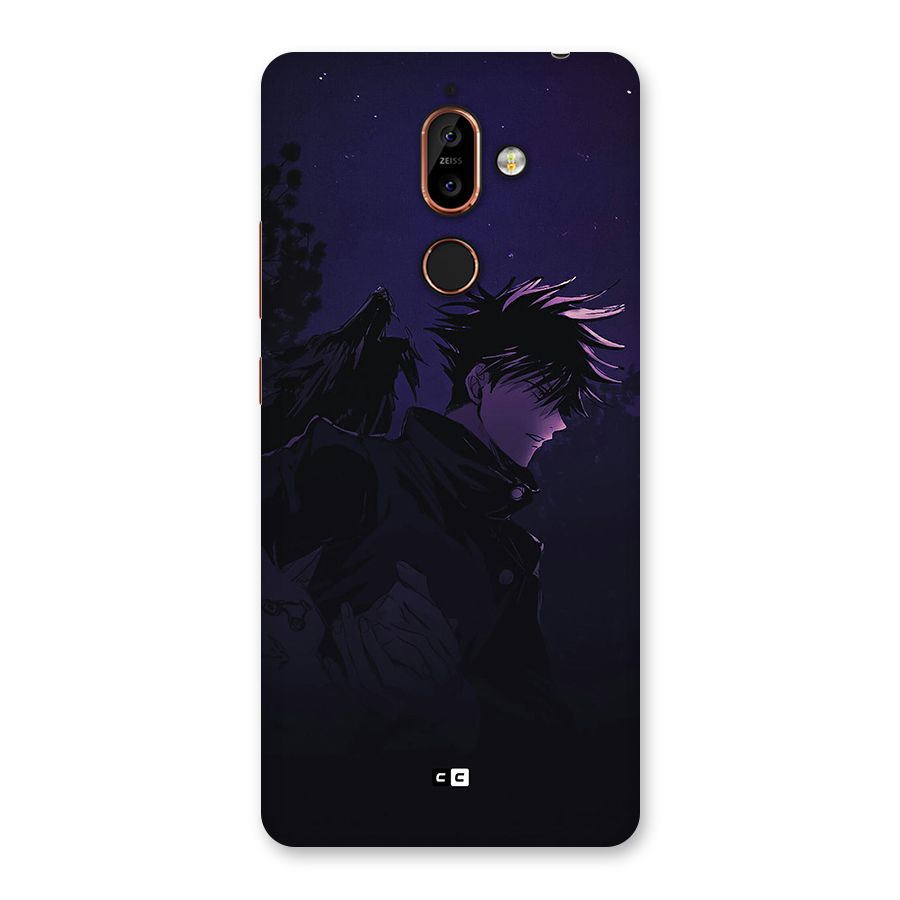 Fushiguro Demon Crows Back Case for Nokia 7 Plus