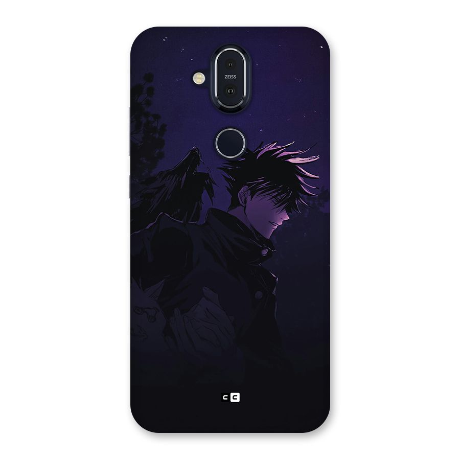 Fushiguro Demon Crows Back Case for Nokia 8.1