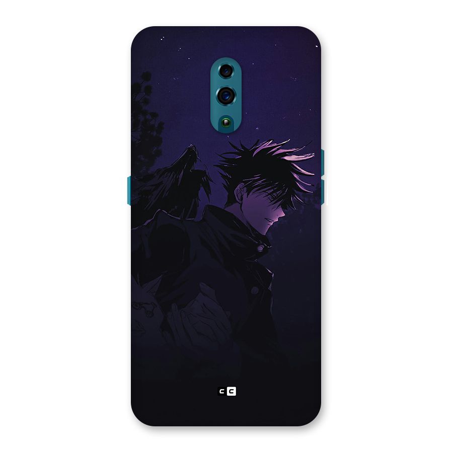 Fushiguro Demon Crows Back Case for Oppo Reno