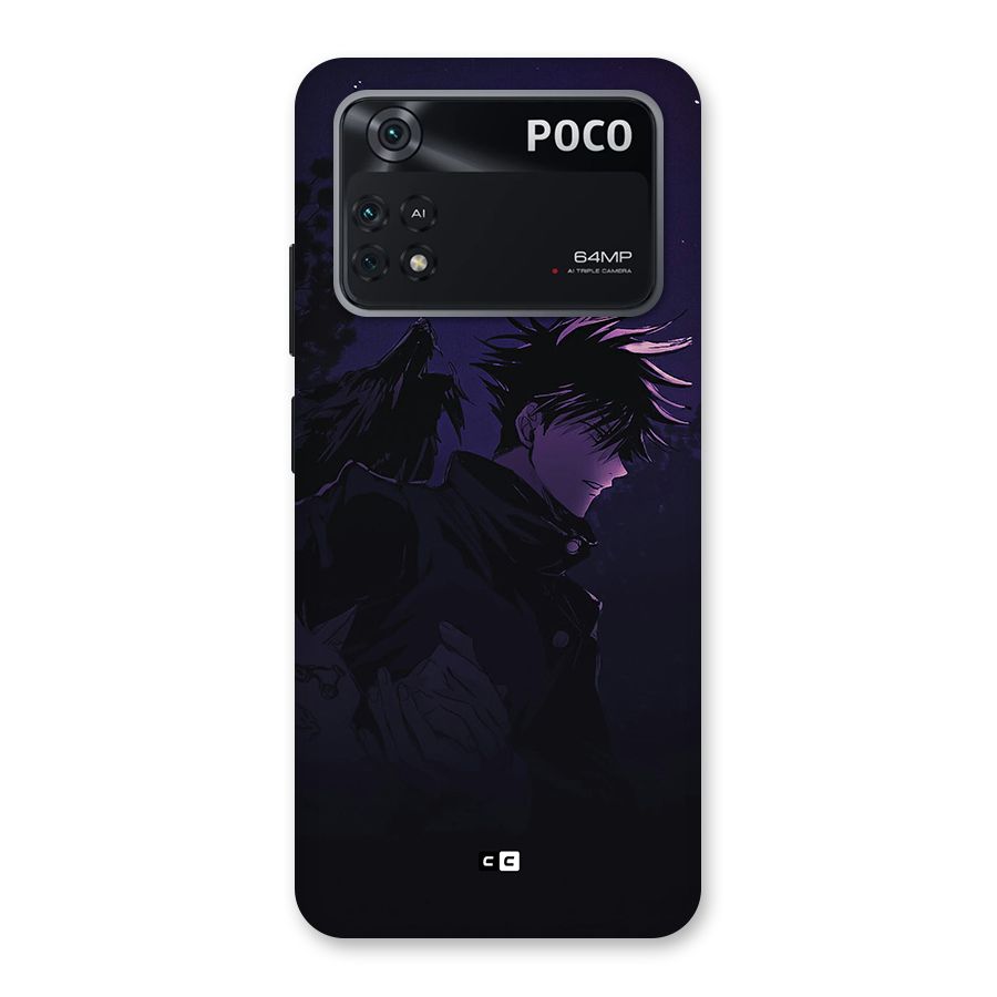 Fushiguro Demon Crows Back Case for Poco M4 Pro 4G