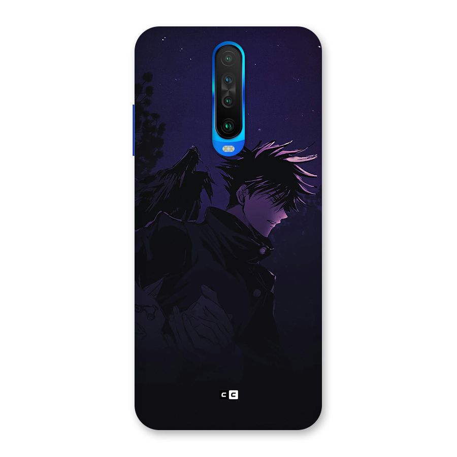 Fushiguro Demon Crows Back Case for Poco X2