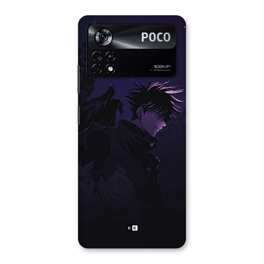 Fushiguro Demon Crows Back Case for Poco X4 Pro 5G
